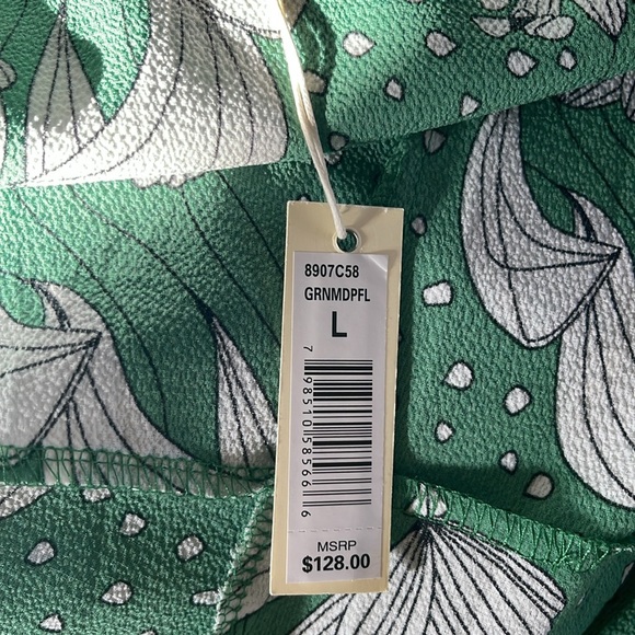 Max Studio Women's Ruffle Crepe High/Low Wrap Dress-NWT - Picture 9 of 13